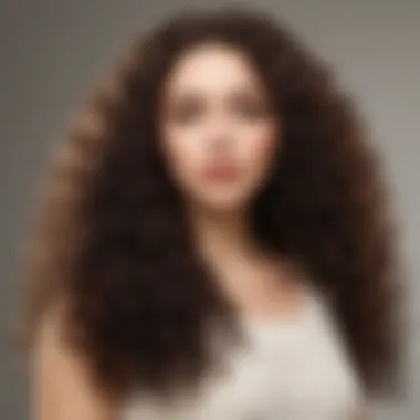 Application Techniques for Deep Wave Crochet Hair Demonstration of deep wave crochet hair application technique