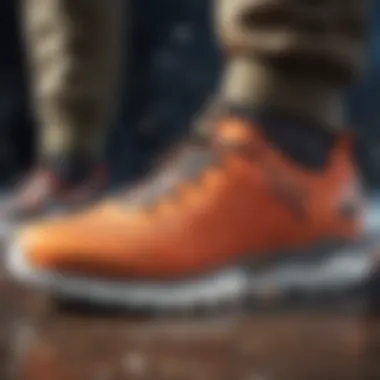 Close-up of Merrell MTL Skyfire showcasing advanced outsole technology