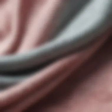 Close-up of fabric textures, highlighting the quality of materials.