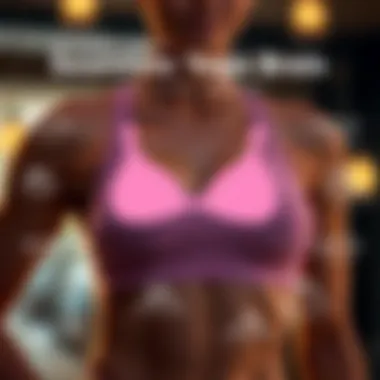 Benefits of Seamless Yoga Bras A diagram illustrating the benefits of seamless yoga bras for fitness enthusiasts