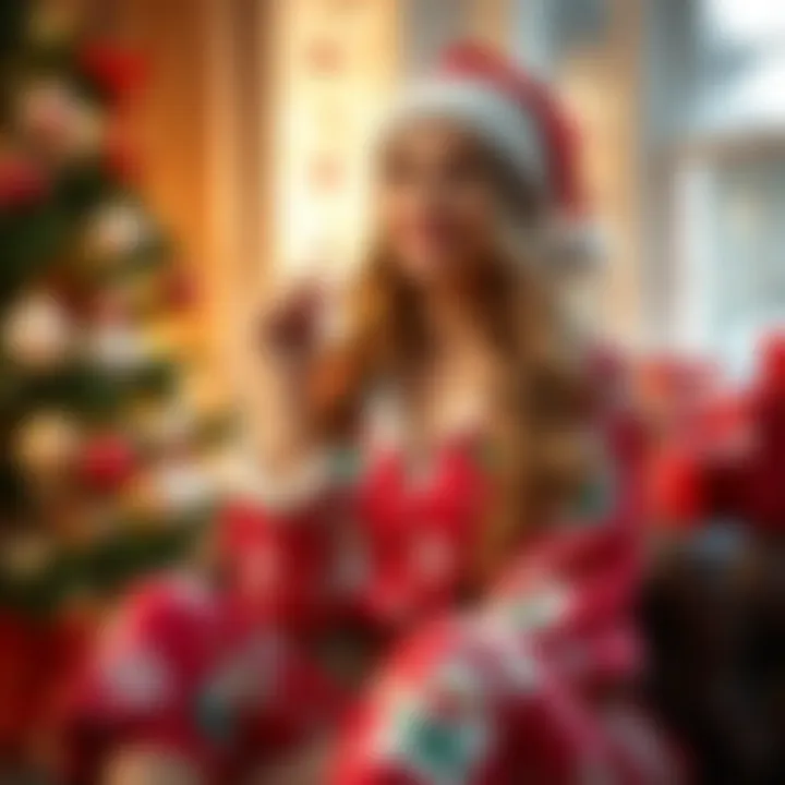 Accessorizing Christmas Pajamas Stylish ways to accessorize Christmas pajamas