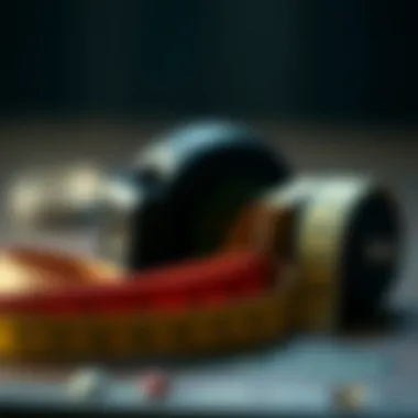 Historical cloth tape measures from different eras