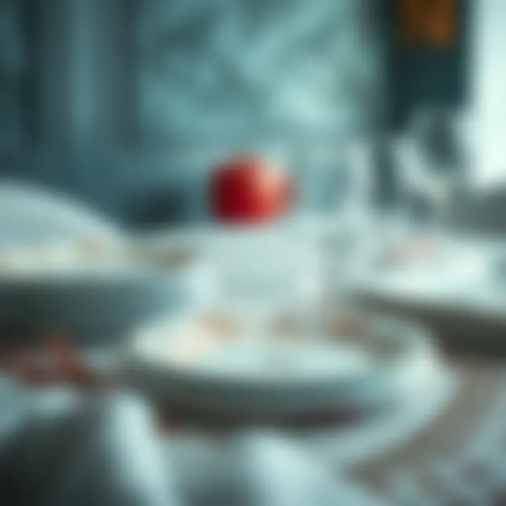 Elegant Luxury Paper Plates Elegant luxury paper plates adorned with intricate designs