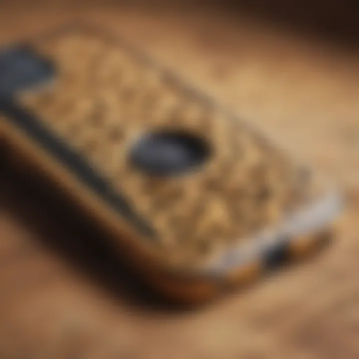 Eco-friendly materials used in cheetah print phone case