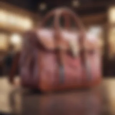Trendy Bag Design Trendy bag design reflecting current fashion trends