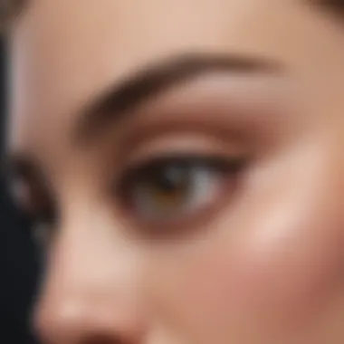 Illustration of key ingredients in under eye products