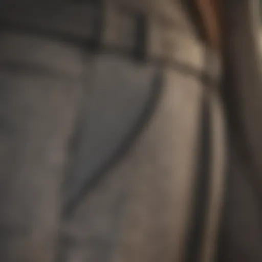 Diverse Fabric Textures in Westbound Pants Elegant display of Westbound pants showcasing diverse fabric textures.