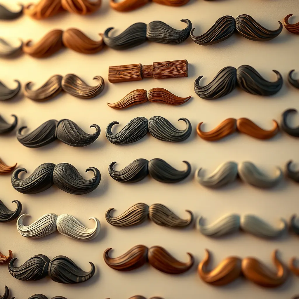 Exploring the World of Real and Fake Mustaches